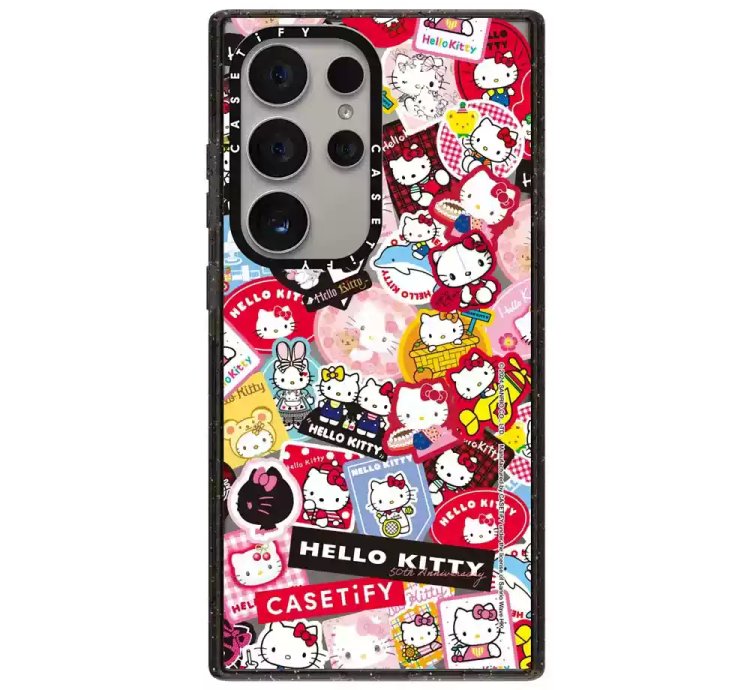 Hello Kitty collage phone case