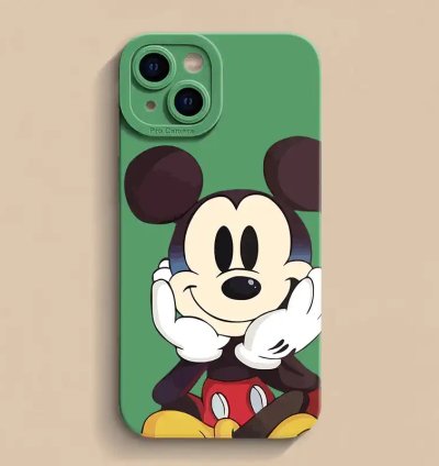 Light Blue Mickey Mouse Phone Case