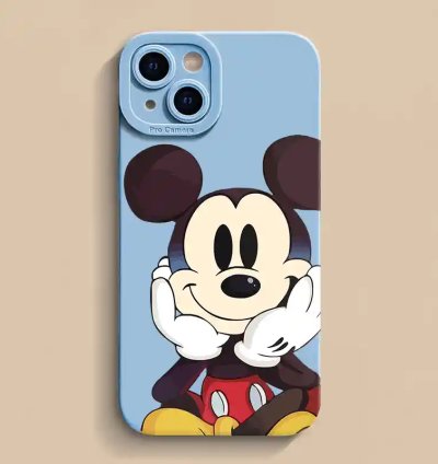 Mickey Mouse Phone Case - Sky Blue
