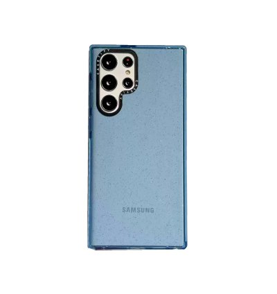 Casetify Speckled Light Blue Clear Case for Samsung