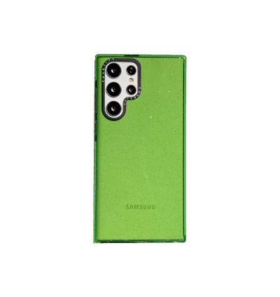 Clear Green Frame Case