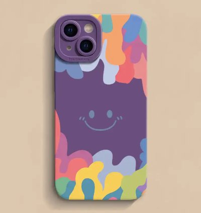 Smiley Phone Case - Dark