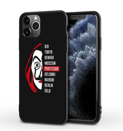 La Casa De Papel iPhone Case – Professor & Team Design
