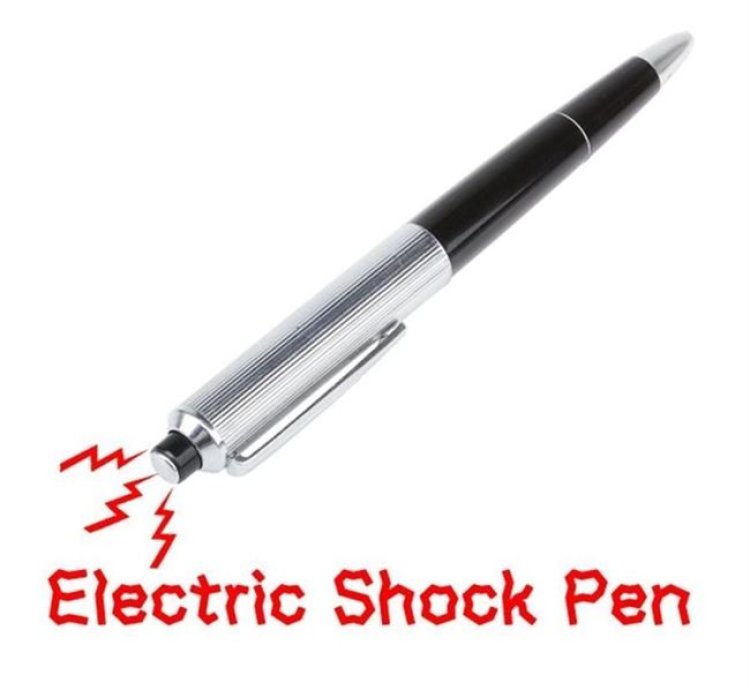 Electric shock pen