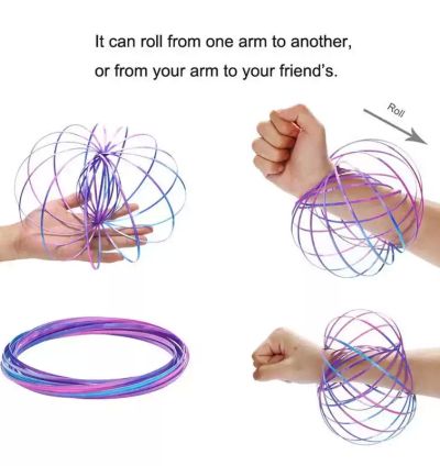 მაგიური სპინერ-სათამაშო რკალი ხელისთვის