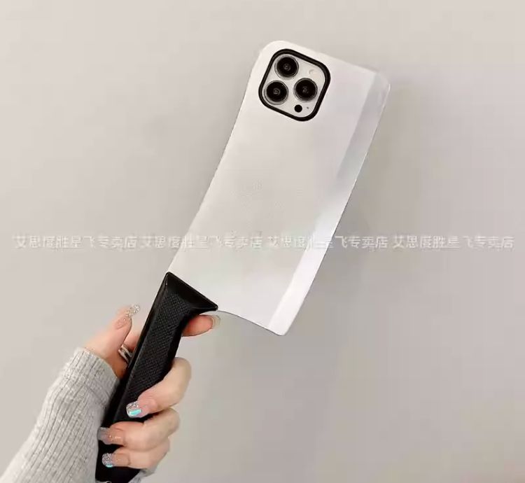 Meat cleaver design iPhone case