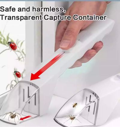 ხელის მწერების დამჭერი – უსაფრთხო და ჰუმანური გამოყენება