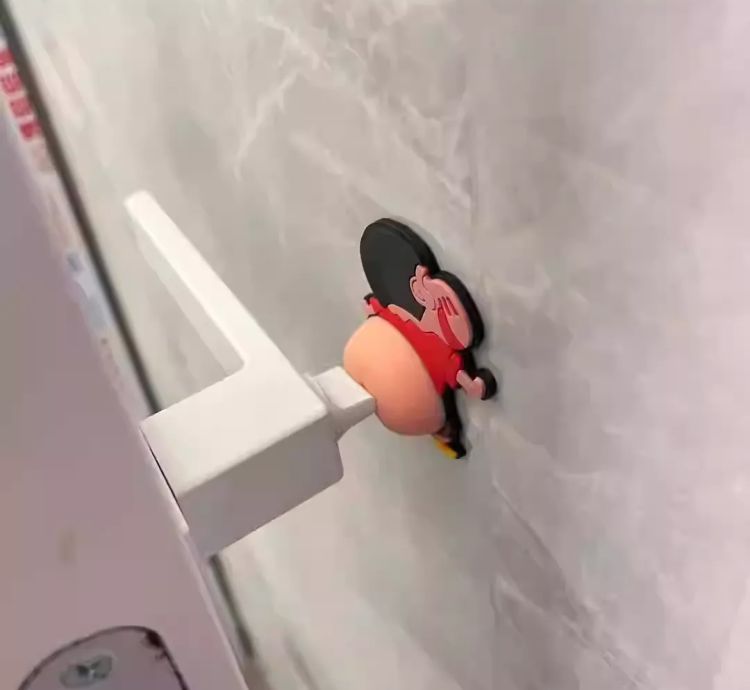Cheeky doorstop
